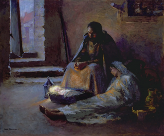 The Holy Family, by Gari Melchers, 1891 © Gari Melchers Home and Studio, Belmont, Virginia