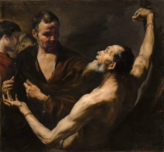The Martyrdom of Saint Bartholomew, by Jusepe de Ribera © National Gallery of Art, Washington