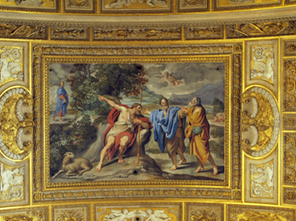 Look we have found the Messiah, by Domenichino © Sant'Andrea della Valle, Rome