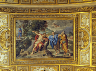 Look we have found the Messiah, by Domenichino  © Sant'Andrea della Valle, Rome