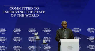 Cardinal Turkson reads Pope's message