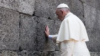 Pope Francis in Auschwitz-Birkenau 2016