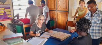 Busy day at the Nariokotome Dispensary