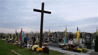 Cemetery in Ivano-Frankivsk Oblast  © ACN