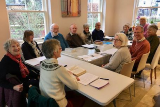 Logos group in Hexham,  Ash Wednesday 2024.