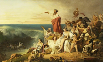 The Children of Israel Crossing the Red Sea, by Frédéric Schopin, 1855 © Bristol Museums, Galleries & Archives