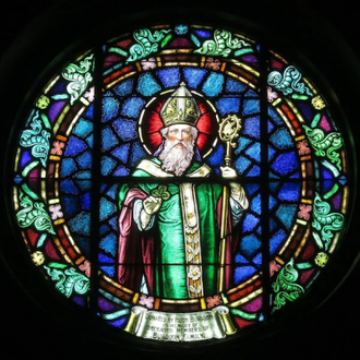 Saint Patrick, Saint Patrick Catholic Church, Junction City, Ohio, © Christian Art