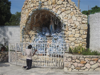 Marian sanctuary in Port-au-Prince, Haiti © ACN