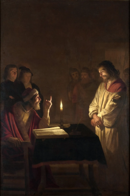 Christ before the High Priest, by Gerard van Honthorst, 1617 © National Gallery, London