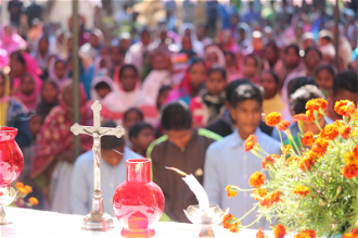 Mass in Simdega Diocese, India © ACN