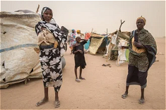 Lives disrupted in Sudan. Image: Caritas
