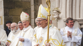 Bishop Alan  McGuckian. Image Irish Jesuits