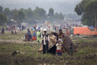 IDP camp in Goma © MONUSCO/Sylvain Liechti