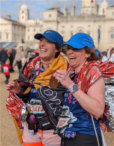 Marathon stars Stacey Walsh and Nicola McShane