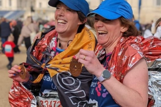 Marathon stars Stacey Walsh and Nicola McShane