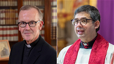 Mgr Timothy Menezes and Canon Richard Walker