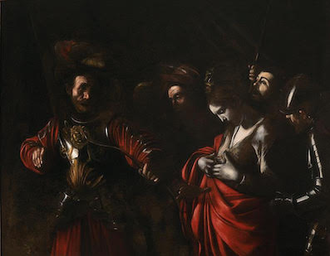 Michelangelo Merisi da Caravaggio  The Martyrdom of Saint Ursula. Intesa Sanpaolo Collection Gallerie d'Italia - Napoli  © Archivio Patrimonio Artistico Intesa Sanpaolo / foto Luciano Pedicini, Napoli