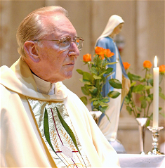 Father Desmond Broderick. Image: Archdiocese of Glasgow Facebook page.