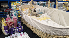 St Gianna project Moses basket