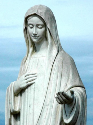 Statue of Our Lady at Medjugore - Wiki Image