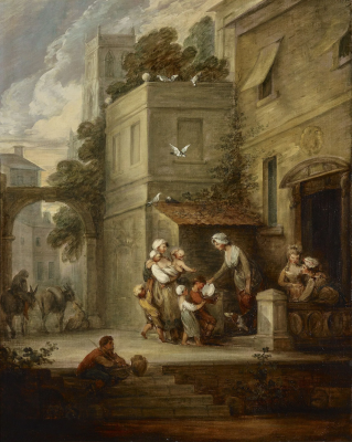 Charity Relieving Distress, by Gainsborough Dupont, 1784 © Indianapolis Museum of Art, Newfields