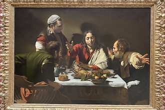 Supper at Emmaus, Caravaggio National Gallery