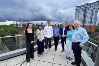 Speakers from Good innovation, Catholics in Fundraising convenor John Green and guests.