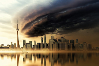 Storm over Toronto, Canada. Photo by Johannes Plenio on Unsplash