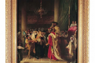 Procession of the Law, by Solomon Alexander Hart RA 1850 © The Jewish Museum London