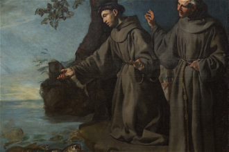 St Anthony Preaching to the Fishes, by Francisco de Herrera the Elder © Detroit Institute of Arts