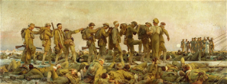 Gassed, by John Singer Sargent, (1856-1925) 1919  © Imperial War Museum, London / Wikimedia