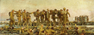 Gassed, by John Singer Sargent, (1856-1925) 1919 © Imperial War Museum, London / Wikimedia