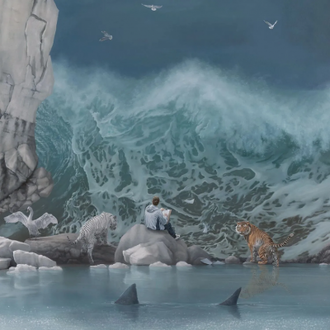 The Promised Land, by Joel Rea, 2018, Oil on canvas © Joel Rea, all rights reserved