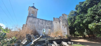 Ruined  Church of the Immaculate Conception in Mocímboa da Praia, Mozambique © ACN