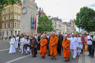 Silent Walk down Whitehall