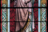Saint Irenaeus. Lucien Bégule window. 1901. St Irenaeus Church, Lyon © Photo Gérald Gambier, Wikimedia Commons