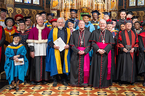 Maryvale Graduation Ceremony 2023 at St Mary's College, Oscott. Image: CBCEW
