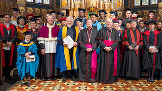 Maryvale Graduation Ceremony 2023 at St Mary's College, Oscott. Image: CBCEW