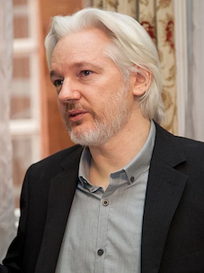 Julian Assange - David G Silvers. August 2014, Wiki Image
