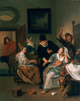 The Doctor's Visit, by Jan Steen, 1660-1665,  © Philadelphia Museum of Art