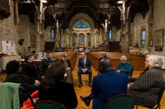 Sir Keir on a visit to St Martin's.  Image: NCT