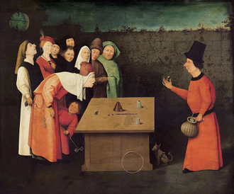 The Conjurer, by Hieronymus Bosch © Saint-Germain-en-Laye Civic Museum, France