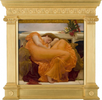 Flaming June, by Lord Leighton PRA, 1895 © Museo de Arte de Ponce, Puerto Rico; The Luis A Ferré Foundation, Inc.