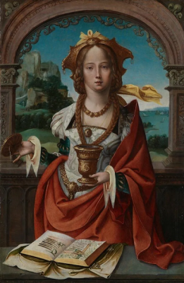 The Magdalen, from the Workshop of the Master of 1518 © National Gallery, London