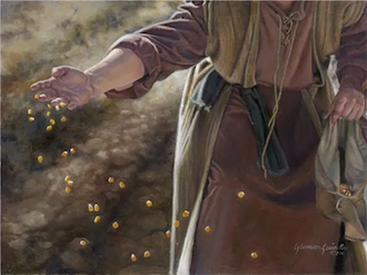 The Sower, by Liz Lemon Swindle, 2013, © Liz Lemon, Havenlight Publishing
