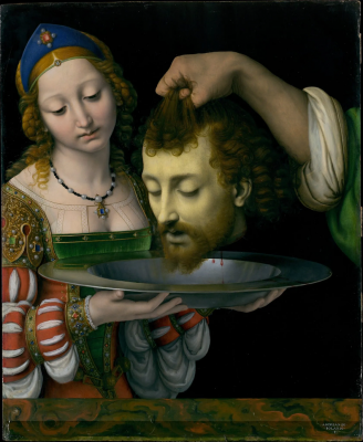 Salome with head of St John the Baptist, by Andrea Solari, 1506 © Metropolitan Museum of Art, New York