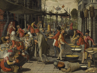 The Parable of the Royal Wedding, by Pieter Aertsen © Christie's New York,15.10.2020, lot 16