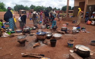 Displaced people in Burkina Faso © ACN