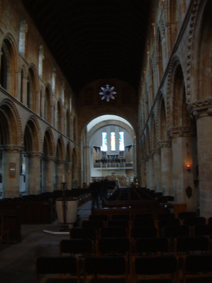 Worksop Priory by  James@hopgrove -  Wiki Image