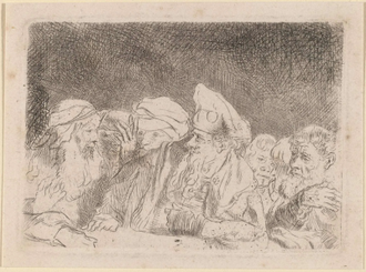 The Pharisees Debating, by Rembrandt van Rijn © National Gallery of Art, Washington